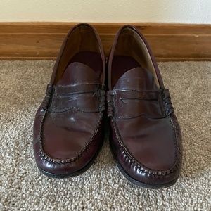 G.H. BASS & CO Burgundy Larson Weejuns Loafers